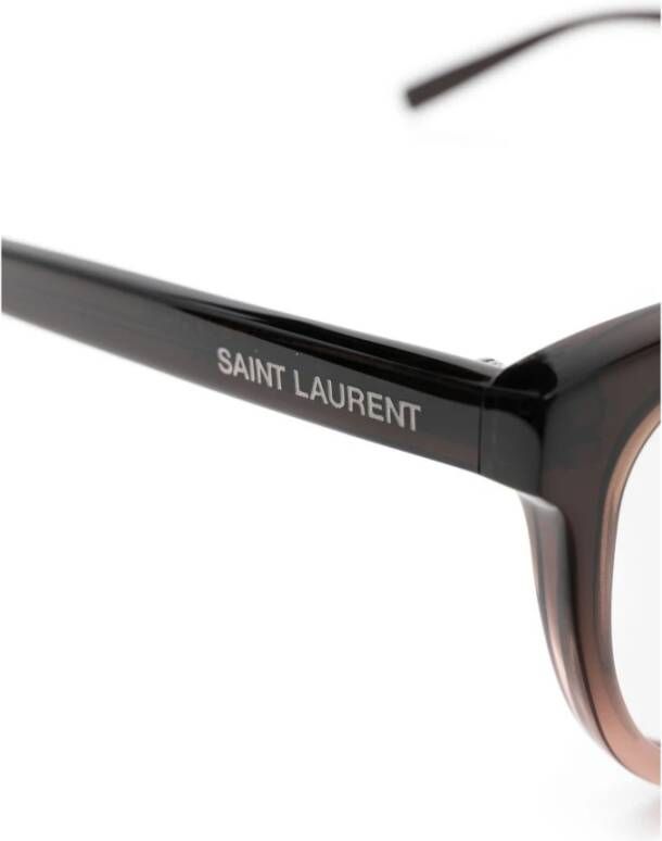 Saint Laurent Glasses Bruin Dames