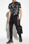 Versace Jeans Couture Zwarte Katoenen T-shirts en Polos voor Heren Black Heren - Thumbnail 5