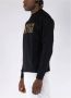 Versace Jeans Couture Logo-Print Katoenen Sweatshirt Zwart Black Heren - Thumbnail 1