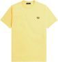Fred Perry Gele Heren Ringer T-Shirt M3519 Yellow Unisex - Thumbnail 7