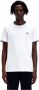 FRED PERRY Heren Polo's & T-shirts Twin Tipped T-shirt Wit - Thumbnail 6