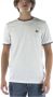 FRED PERRY Heren Polo's & T-shirts Twin Tipped T-shirt Wit - Thumbnail 9