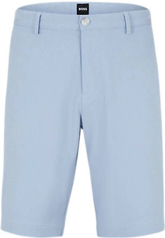 Hugo Boss Casual Shorts Blauw Heren