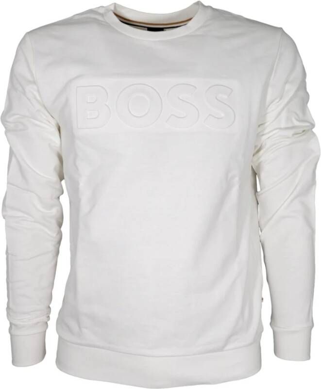 Hugo Boss Sweatshirt White Heren