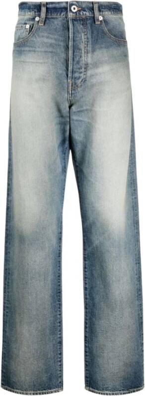 Kenzo Straight Jeans Grijs Heren