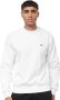 Lacoste Witte Heren Sweatshirt met Geribbelde Zoom en Manchetten White Heren - Thumbnail 8