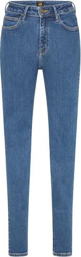 Lee Slim-fit Jeans Blauw Dames