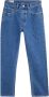 Levi's Regular fit jeans met riemlussen model '501 CROP JAZZ POP' - Thumbnail 13