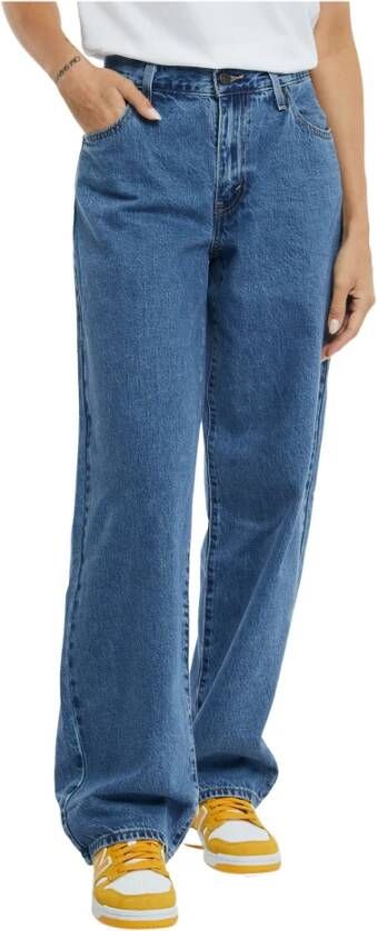 Levi's Denim Jeans Model Blauw Dames