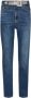 Liu Jo Hoge Taille Rechte Pijp Jeans met Afneembare Riem Blue Dames - Thumbnail 2
