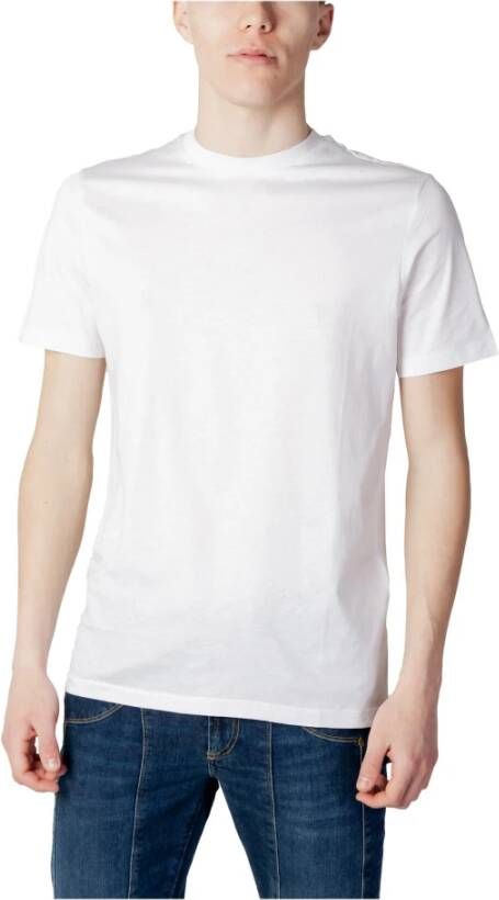 Liu Jo Klassiek Wit Heren T-Shirt White Heren