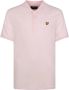 Lyle & Scott Polo Piquet Klassieke Stijl Shirt Pink Heren - Thumbnail 2