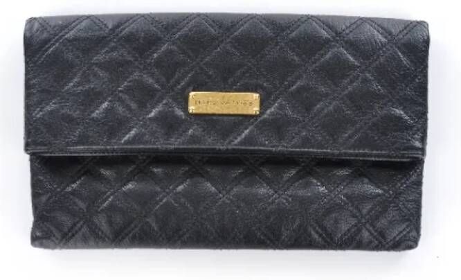 Marc Jacobs Pre-owned Leather wallets Zwart Dames