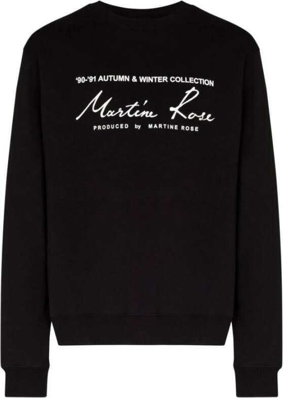 Martine Rose Sweatshirts Zwart Heren