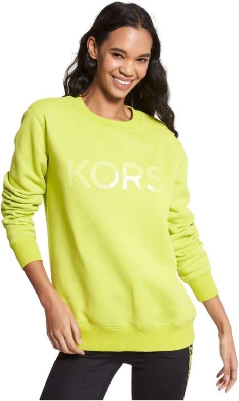 Michael Kors Sweatshirt Yellow Dames