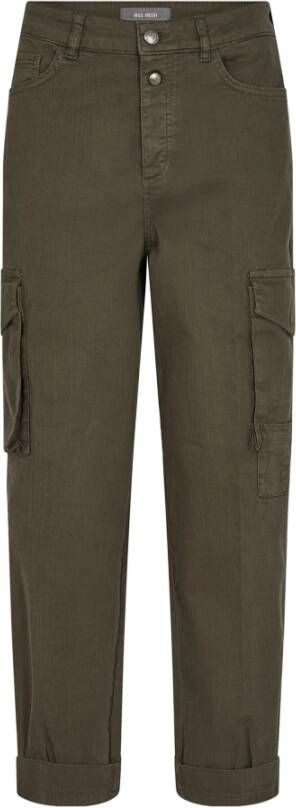 MOS MOSH Cargo Pant Bukser 155150 Forest Night Green Dames