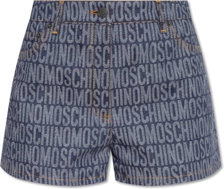 Moschino Denim shorts Blauw Dames