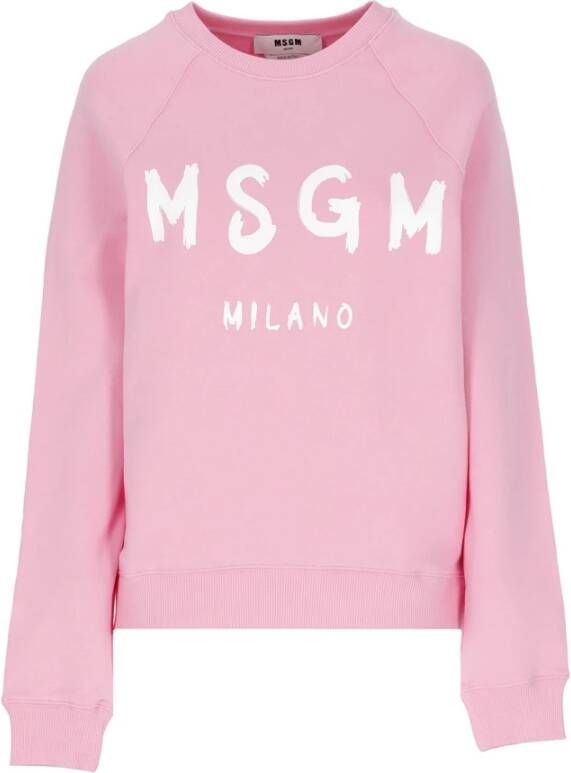 Msgm Sweater Roze Dames