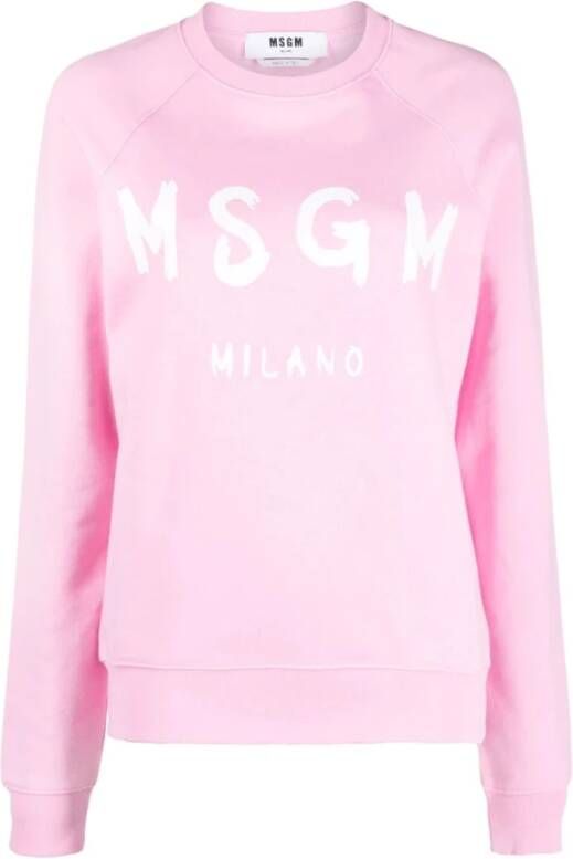 Msgm Sweatshirt Roze Dames