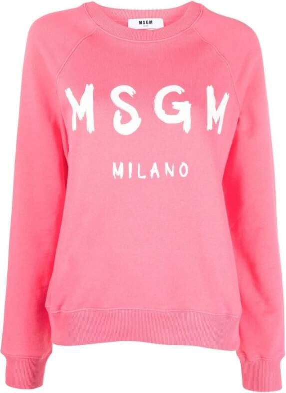 Msgm Sweatshirt Roze Dames