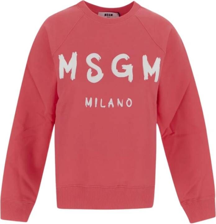 Msgm Sweatshirts Roze Dames
