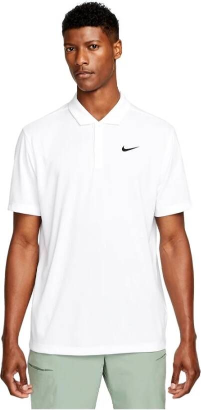 Nike Heren Polo Court Dri-Fit Dh0857 Wit Heren