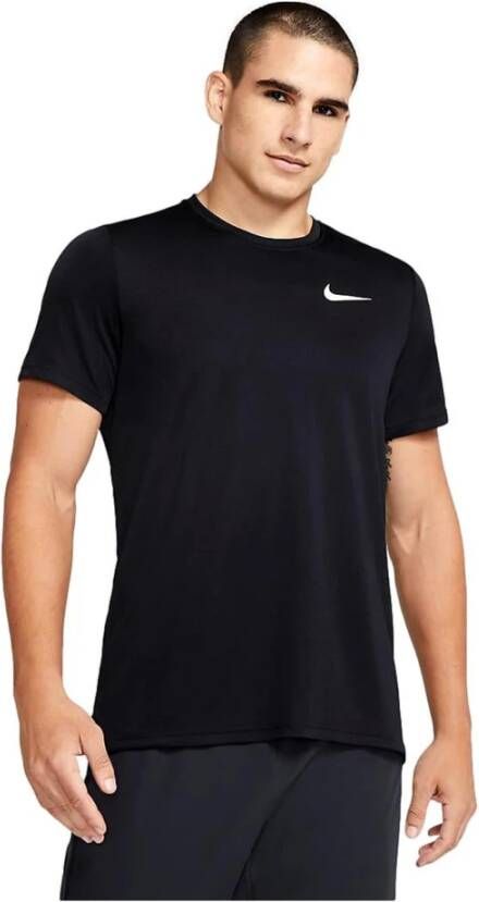 Nike Zwart Superset T-Shirt Zwart Heren