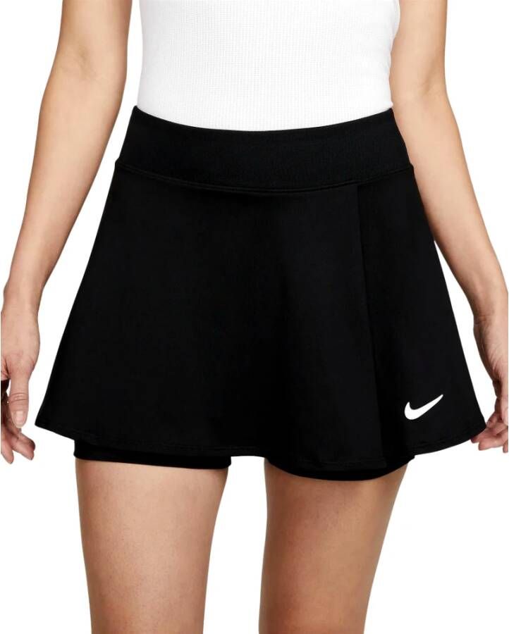 Nike Zwarte Tennisrok Dh9552 Zwart Dames