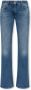 Off White Blauwe Jeans met Logo Patch en Klassieke Vijf Zakken Blauw Dames - Thumbnail 2