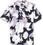 ONLY & SONS regular fit overhemd ONSTREV met linnen en all over print nirvana - Thumbnail 3