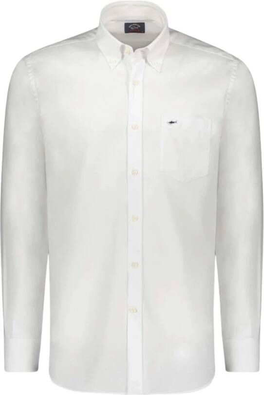 PAUL & SHARK overhemd wit Cop3000-010 Wit Heren