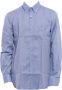 PAUL & SHARK Heldere Blauwe Oxford Overhemd met Button Down Kraag Blue Heren - Thumbnail 6