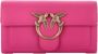 Pinko Fuchsia Love Birds Diamond Cut Clutch Pink Dames - Thumbnail 6