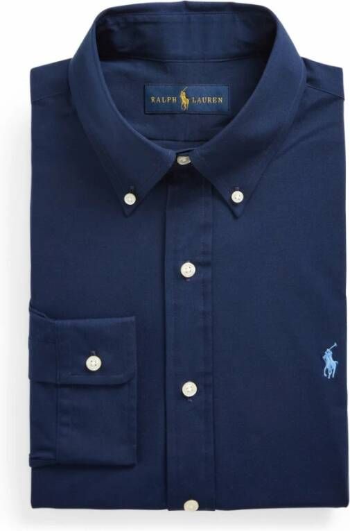 Polo Ralph Lauren Casual Shirts Blauw Heren