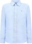 Ralph Lauren Klassieke Button Front Lange Mouw Overhemden Blue Dames - Thumbnail 4