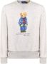 Ralph Lauren Comfortabele Grijze Teddy Print Sweatshirt voor Heren Grijs Heren - Thumbnail 7