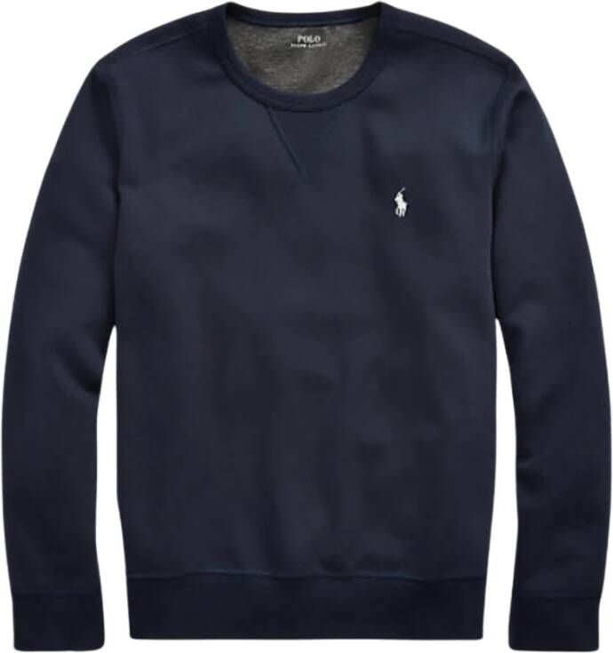 Polo Ralph Lauren Heren Sweatshirt met Ribdetails Blauw Heren