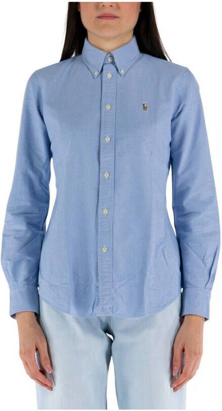 Polo Ralph Lauren Overhemdblouse van Oxford model 'Kendel'