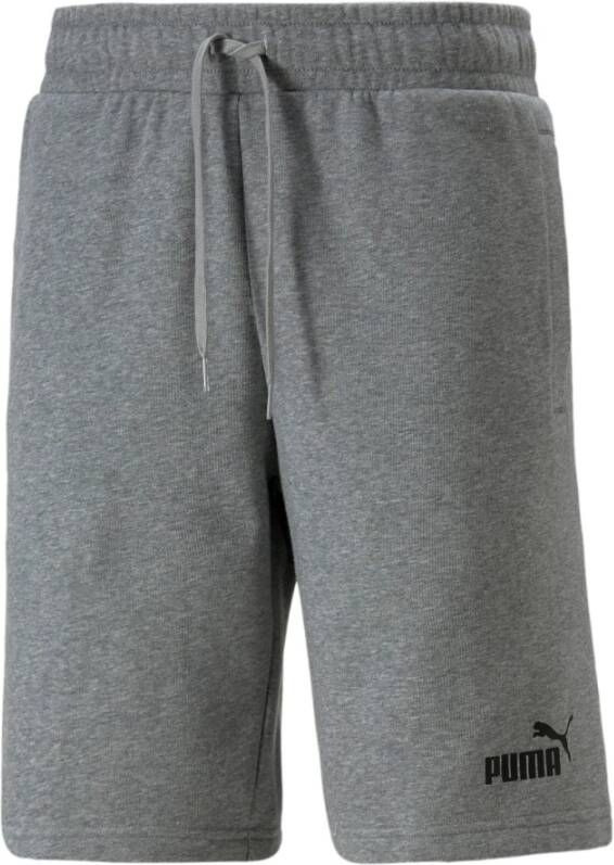 Puma Grijze Small Logo Jersey Shorts Gray Heren
