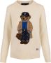 Polo Ralph Lauren Gebreide pullover van een mix van katoen en kasjmier met motiefstitching - Thumbnail 4