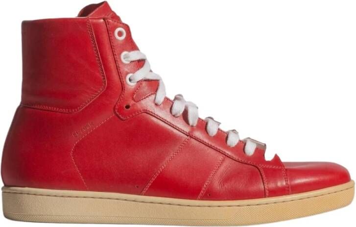 Saint Laurent Vintage Pre-owned Sl 03H Sneakers Rood Dames