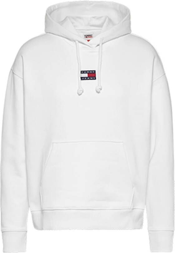 Tommy Jeans Hoodies Wit Dames