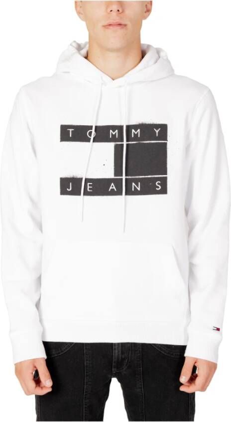 Tommy Jeans Witte Sweatshirt voor Heren van Tommy Hilfiger Jeans White Heren