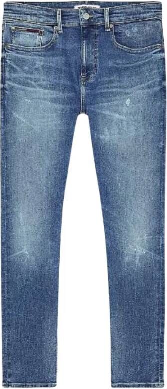 TOMMY JEANS Slim fit jeans AUSTIN SLIM TPRD BG7114 met merklabel