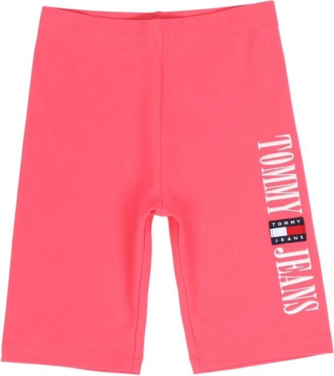 Tommy Jeans Short Shorts Pink Dames