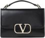 Valentino Garavani Crossbody bags V-Logo Shoulder Bag in zwart - Thumbnail 4