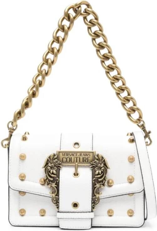 Versace Jeans Couture Witte Couture Tas White Dames