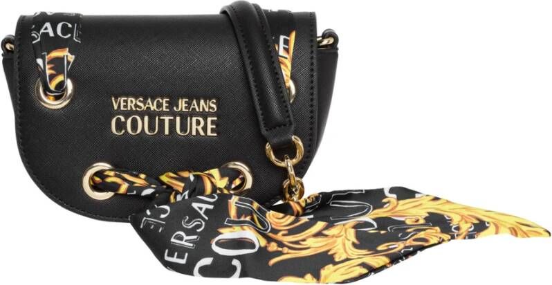 Versace Jeans Couture Stijlvolle Couture Tas Black Dames