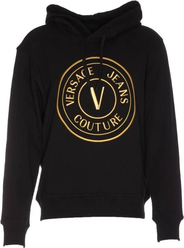 Versace Jeans Couture Sweaters Black Zwart Heren