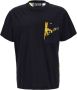 Versace Jeans Couture T-shirt met korte mouwen en Chain Couture Print Black Heren - Thumbnail 5